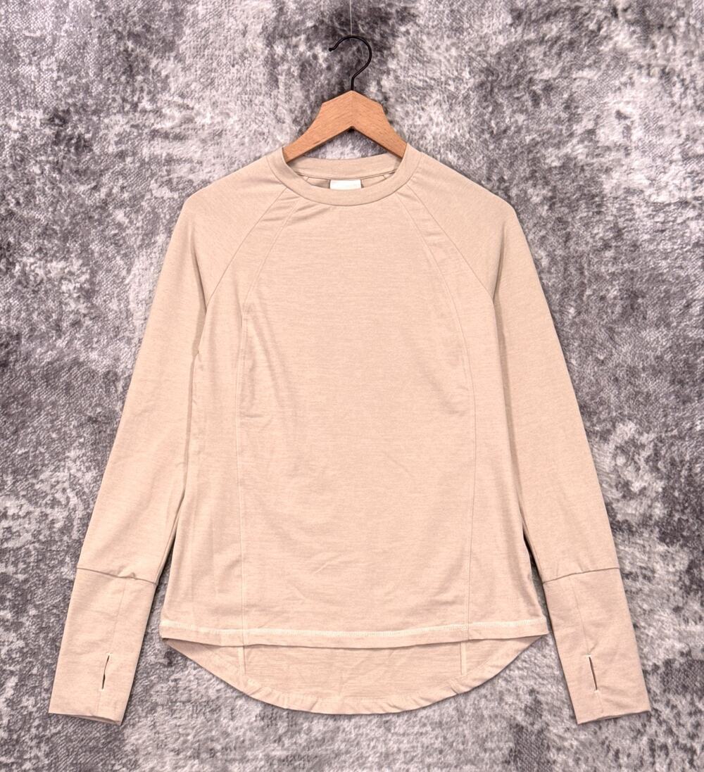 Varley Bradford Shirt Top Small Womens Thumbhole Long Sleeve Active